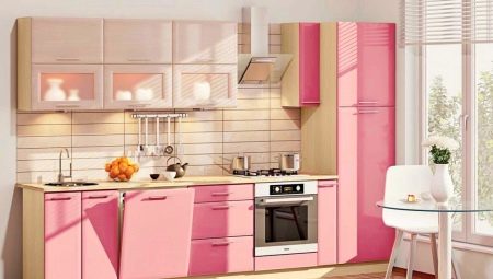 Розовые кухни: цветовые сочетания и варианты дизайна