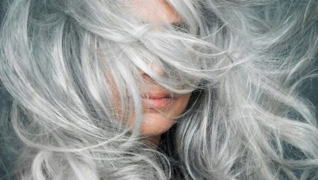 Серый цвет волос: оттенки и тонкости окрашивания