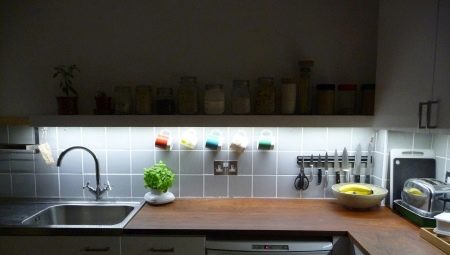 Светодиодная Лента На Кухню Под Шкафы Фото