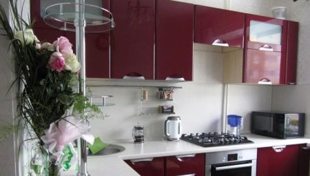 Кухонные Гарнитуры Цветами Фото
