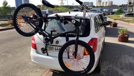 Багажник для велосипеда на заднюю дверь автомобиля: особенности и выбор