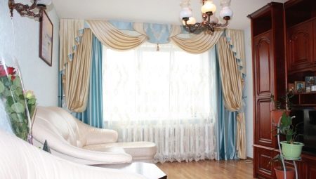 Двухцветные шторы в гостиную: интересные варианты и рекомендации по выбору