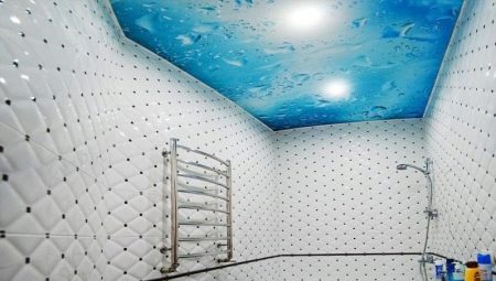 Подвесные потолки в ванную: особенности, разновидности, дизайн