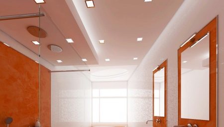 Потолок в ванной из гипсокартона: плюсы и минусы, примеры дизайна