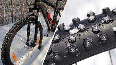 Зимние покрышки для велосипеда: их особенности и критерии выбора