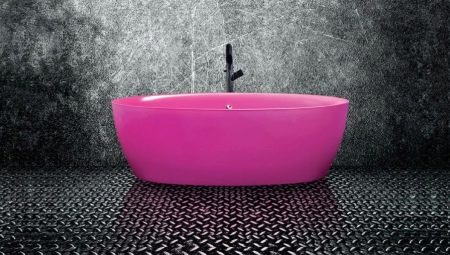 Цветные акриловые ванны: разновидности, рекомендации по выбору