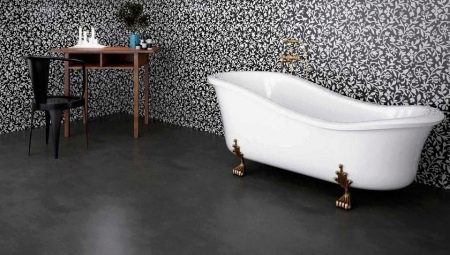 Линолеум в ванную комнату: плюсы и минусы, виды и выбор