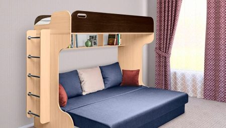 Двухъярусные кровати с диваном внизу для родителей: виды и правила выбора