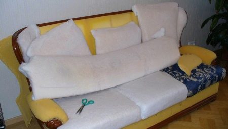 Особенности замены поролона в диване