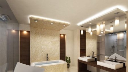 Светильники для ванной комнаты: виды и выбор