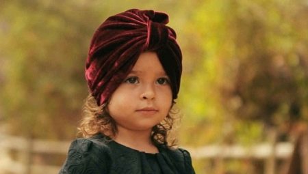Детские тюрбаны: характеристика и модные образы