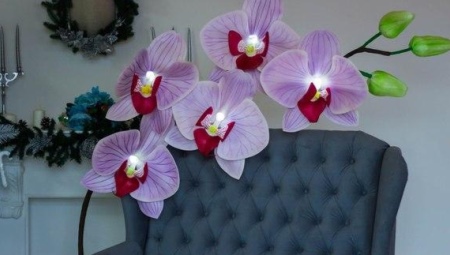 Изготовление орхидей из изолона
