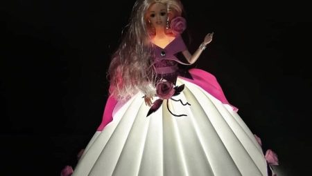 Изготовление светильника в виде куклы из изолона