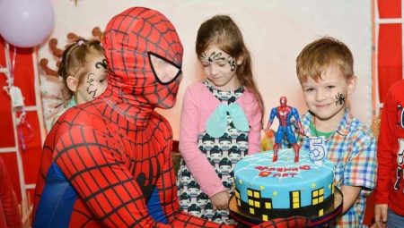 День рождения в стиле Человек-паук