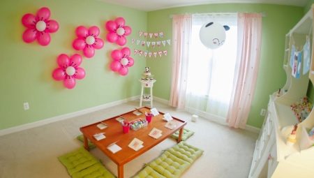 Украсить комнату на 7 лет девочке на день рождения
