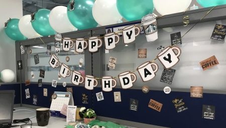 Как украсить рабочее место коллеге на день рождения?