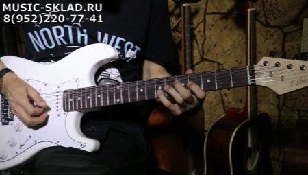 Обзор белых гитар