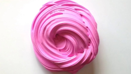 Как сделать розовый слайм?