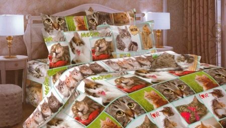 Обзор постельного белья с кошками