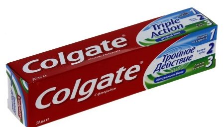 Зубные пасты компании Colgate 