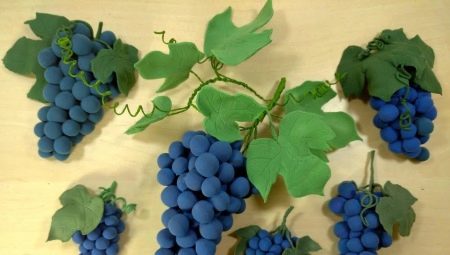 Как слепить виноград из пластилина?