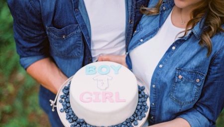 Описание тортов на гендер-пати