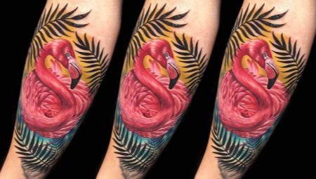 Что означают тату с фламинго и какими они бывают?