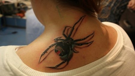 Что означают тату с пауками и где их разместить?