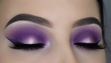 Делаем макияж в фиолетовых тонах