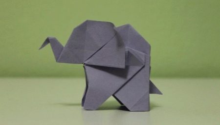 Делаем оригами в виде слона