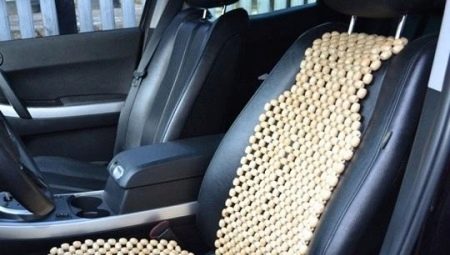 Деревянные массажные накидки на сиденья автомобилей