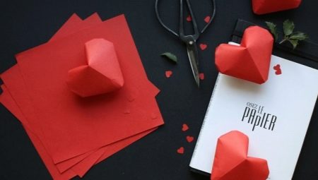 Идеи оригами на День святого Валентина