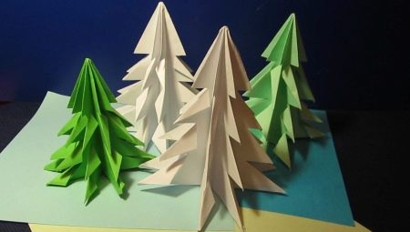 Идеи создания оригами в виде елок