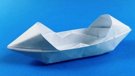 Как делать оригами в виде лодки?