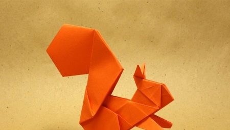 Как сделать оригами в виде белки?