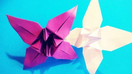 Как сделать оригами в виде ириса?