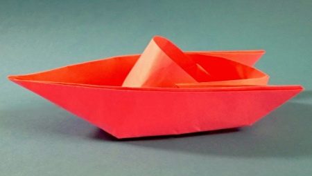 Как сделать оригами в виде катера?