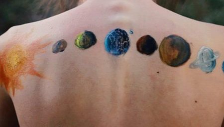 Какими бывают тату с планетами и что они означают?