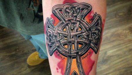 Тату «Кельтский крест»: значение и эскизы 