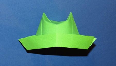 Варианты складывания оригами в виде шапки