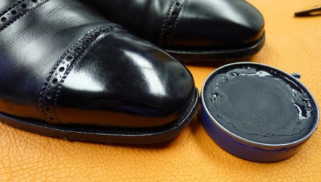 Черные краски для обуви