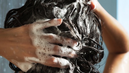 Мытье головы хозяйственным мылом