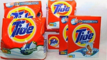 Порошки от бренда Tide