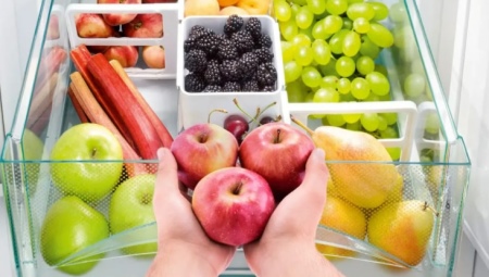 Особенности хранения яблок в холодильнике