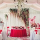 Идеи для оформления свадебного зала цветами