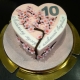 Как выбрать и оформить торт на 10 лет свадьбы?