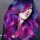 Фиолетовое омбре: идеи для разной длины и цвета волос