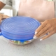 Силиконовые растягивающиеся крышки для посуды: описание и предназначение