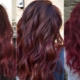 Винный цвет волос: оттенки, выбор и уход