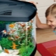 Детские аквариумы: разновидности, выбор, заселение